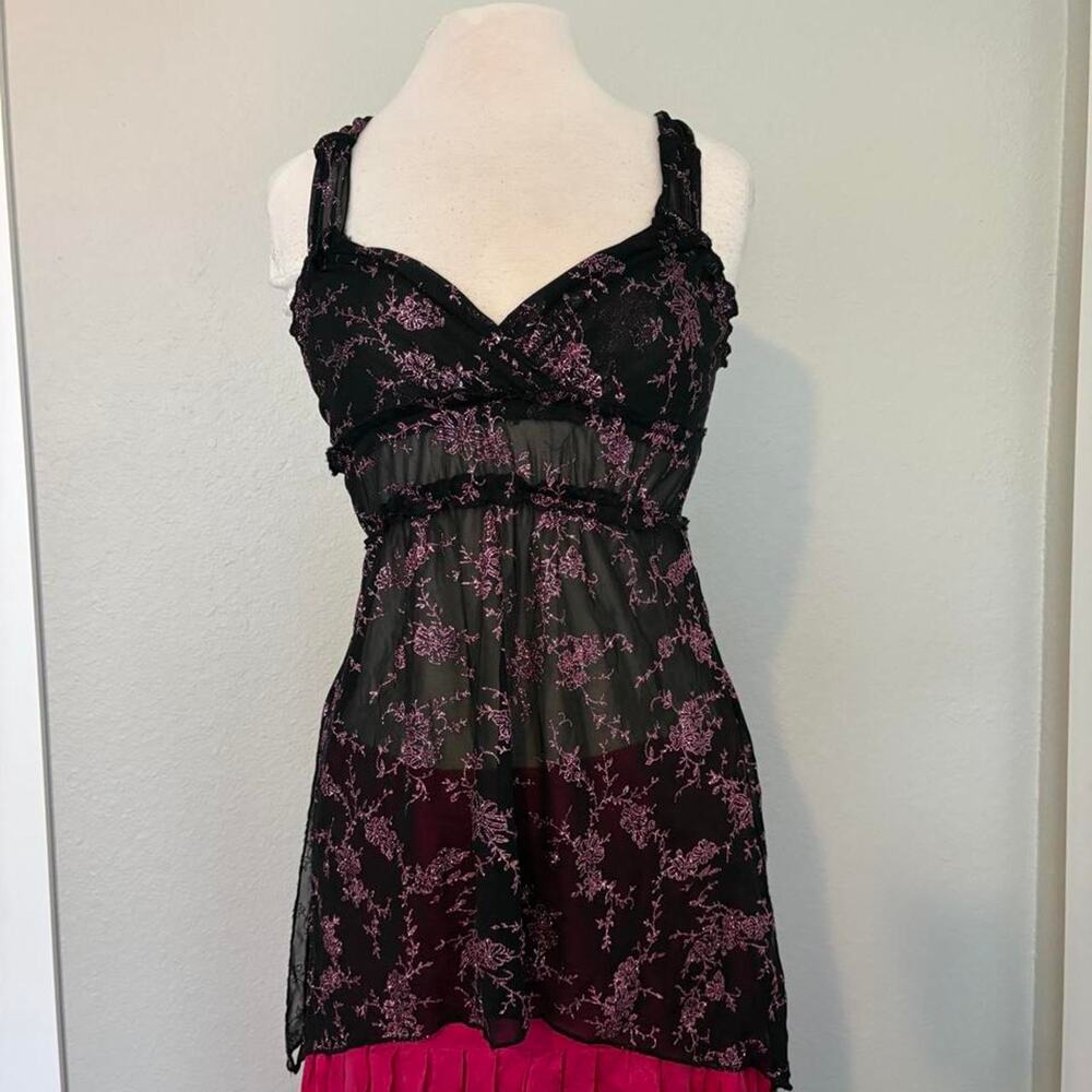 Vintage jeunesse blackpink floral fairy
